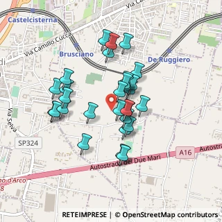 Mappa Via Caprarelle, 80031 Brusciano NA, Italia (0.38966)