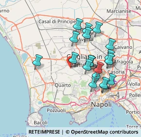 Mappa Viale Perugia, 80012 Calvizzano NA, Italia (7.1625)