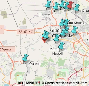 Mappa Viale Perugia, 80012 Calvizzano NA, Italia (4.64438)