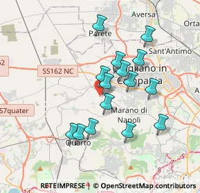 Mappa Viale Perugia, 80012 Calvizzano NA, Italia (3.39533)