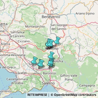 Mappa Contrada Serroni, 83100 Avellino AV, Italia (9.00538)