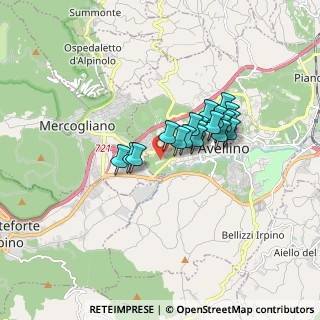Mappa Contrada Serroni, 83100 Avellino AV, Italia (1.2965)