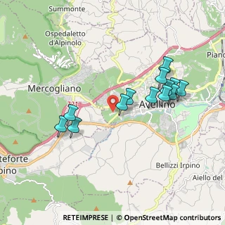 Mappa Contrada Serroni, 83100 Avellino AV, Italia (1.91077)
