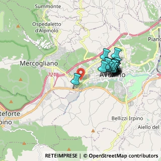 Mappa Contrada Serroni, 83100 Avellino AV, Italia (1.6595)