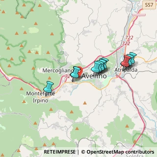 Mappa Contrada Serroni, 83100 Avellino AV, Italia (3.31833)