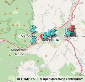 Mappa Contrada Serroni, 83013 Mercogliano AV, Italia (3.33727)