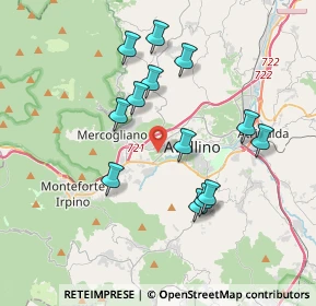 Mappa Contrada Serroni, 83100 Avellino AV, Italia (3.75154)