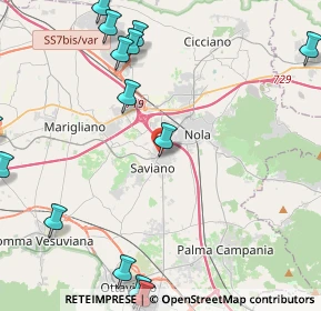 Mappa Corso Italia, 80039 Saviano NA, Italia (6.44071)