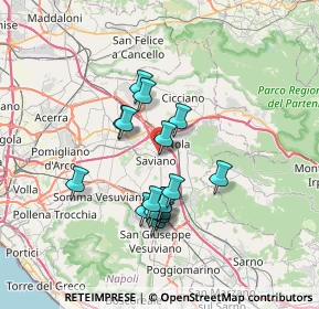 Mappa Corso Italia, 80039 Saviano NA, Italia (6.28882)