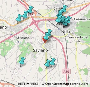 Mappa Corso Italia, 80039 Saviano NA, Italia (2.2015)