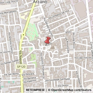 Mappa Piazza cimmino raffaele 5, 80022 Arzano, Napoli (Campania)