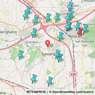 Mappa Via Strettola, 80039 Saviano NA, Italia (2.852)