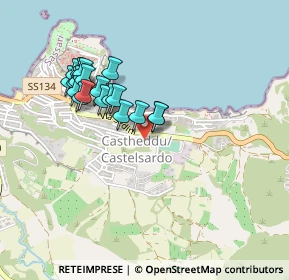 Mappa Strada Statale 134 di Castel Sardo, 07031 Castelsardo SS, Italia (0.4415)