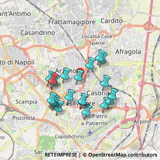 Mappa Via Evangelista Torricelli, 80022 Arzano NA, Italia (1.774)