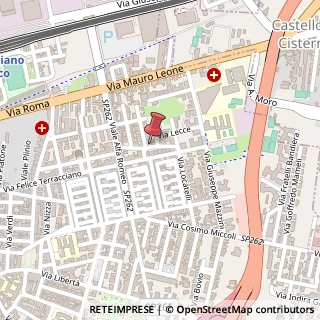 Mappa Via Lecce, 11, 80038 Pomigliano d'Arco, Napoli (Campania)
