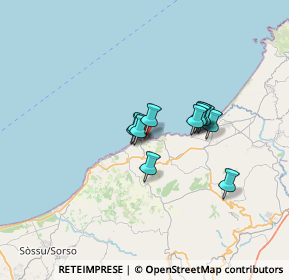 Mappa 07031 Castelsardo SS, Italia (4.74364)