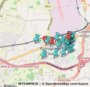 Mappa Parco Luna, 80038 Pomigliano d'Arco NA, Italia (0.8625)