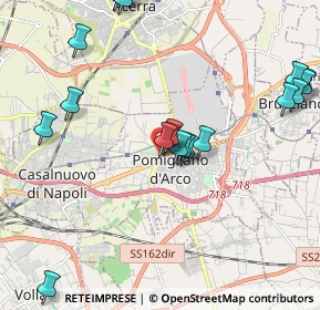 Mappa Parco Luna, 80038 Pomigliano d'Arco NA, Italia (2.5615)
