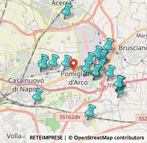 Mappa Parco Luna, 80038 Pomigliano d'Arco NA, Italia (1.833)