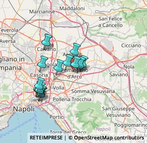 Mappa Parco Luna, 80038 Pomigliano d'Arco NA, Italia (6.10063)