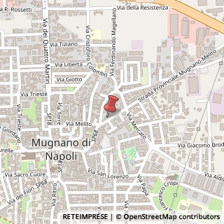 Mappa Via Strada Provinciale Mugnano Melito, 15, 80018 Mugnano di Napoli, Napoli (Campania)