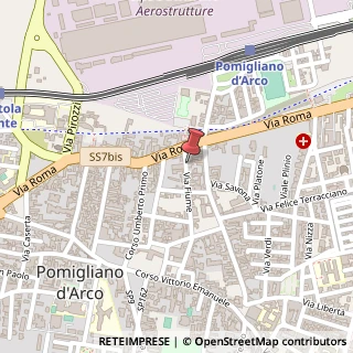 Mappa Via Fiume, 19, 80038 Pomigliano d'Arco, Napoli (Campania)