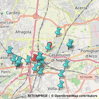 Mappa Via San Pietro, 80013 Casalnuovo di Napoli NA, Italia (2.4915)