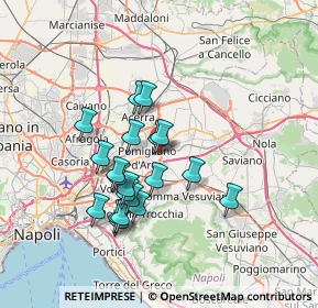 Mappa Via Locatelli, 80038 Pomigliano d'Arco NA, Italia (6.495)
