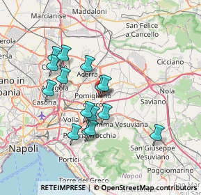 Mappa Via Locatelli, 80038 Pomigliano d'Arco NA, Italia (6.65)