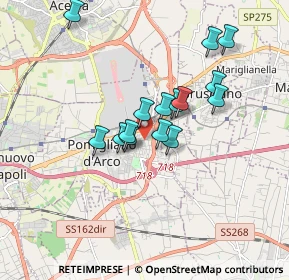 Mappa Via Locatelli, 80038 Pomigliano d'Arco NA, Italia (1.50133)