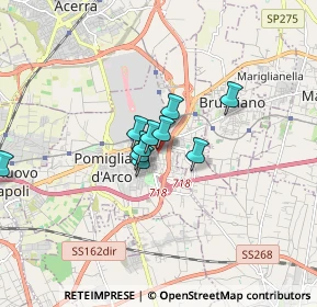 Mappa Via Locatelli, 80038 Pomigliano d'Arco NA, Italia (1.47818)
