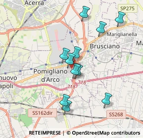 Mappa Via Locatelli, 80038 Pomigliano d'Arco NA, Italia (1.78455)