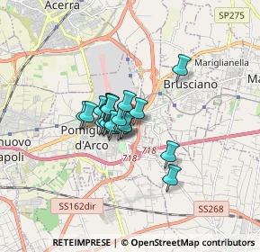 Mappa Via Locatelli, 80038 Pomigliano d'Arco NA, Italia (1.005)