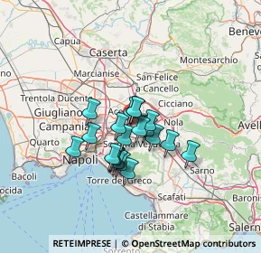 Mappa Via Locatelli, 80038 Pomigliano d'Arco NA, Italia (9.562)
