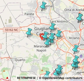 Mappa Via Martiri di Kindu, 80012 Calvizzano NA, Italia (5.771)