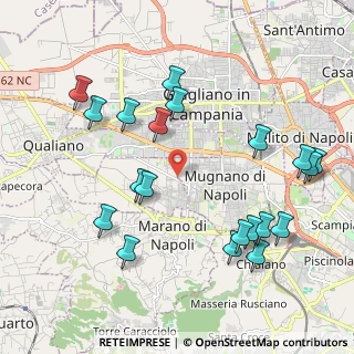 Mappa Via Martiri di Kindu, 80012 Calvizzano NA, Italia (2.451)