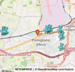 Mappa Via Fiuggi, 80038 Pomigliano d'Arco NA, Italia (1.32)