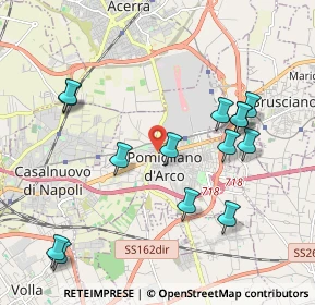 Mappa Via Fiuggi, 80038 Pomigliano d'Arco NA, Italia (2.32143)