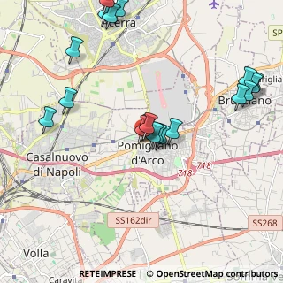Mappa Via Fiuggi, 80038 Pomigliano d'Arco NA, Italia (2.40895)