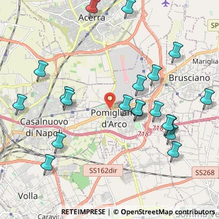 Mappa Via Fiuggi, 80038 Pomigliano d'Arco NA, Italia (2.6365)