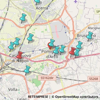 Mappa Via Fiuggi, 80038 Pomigliano d'Arco NA, Italia (2.55857)