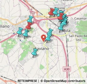 Mappa Via Emanuele Gianturco, 80039 Saviano NA, Italia (2.114)