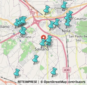 Mappa Via Emanuele Gianturco, 80039 Saviano NA, Italia (2.36263)