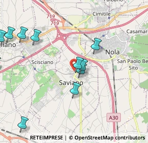 Mappa Via Emanuele Gianturco, 80039 Saviano NA, Italia (2.54636)