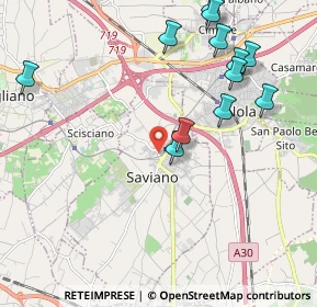 Mappa Via Emanuele Gianturco, 80039 Saviano NA, Italia (2.5075)
