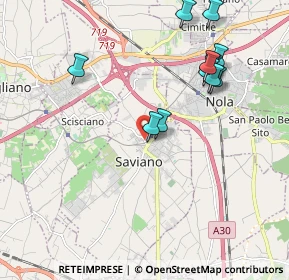 Mappa Via Emanuele Gianturco, 80039 Saviano NA, Italia (2.23583)
