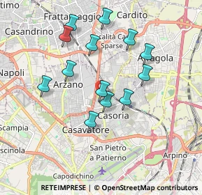 Mappa Via Leonida Bissolati, 80026 Casoria NA, Italia (1.82385)