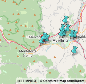 Mappa Via Santangelo Nicola, 83013 Mercogliano AV, Italia (3.61818)