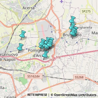 Mappa Via Terracciano Ang, 80038 Pomigliano d'Arco NA, Italia (1.4425)