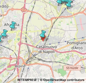 Mappa Via M. C. Merloni, 80013 Casalnuovo di Napoli NA, Italia (3.79545)